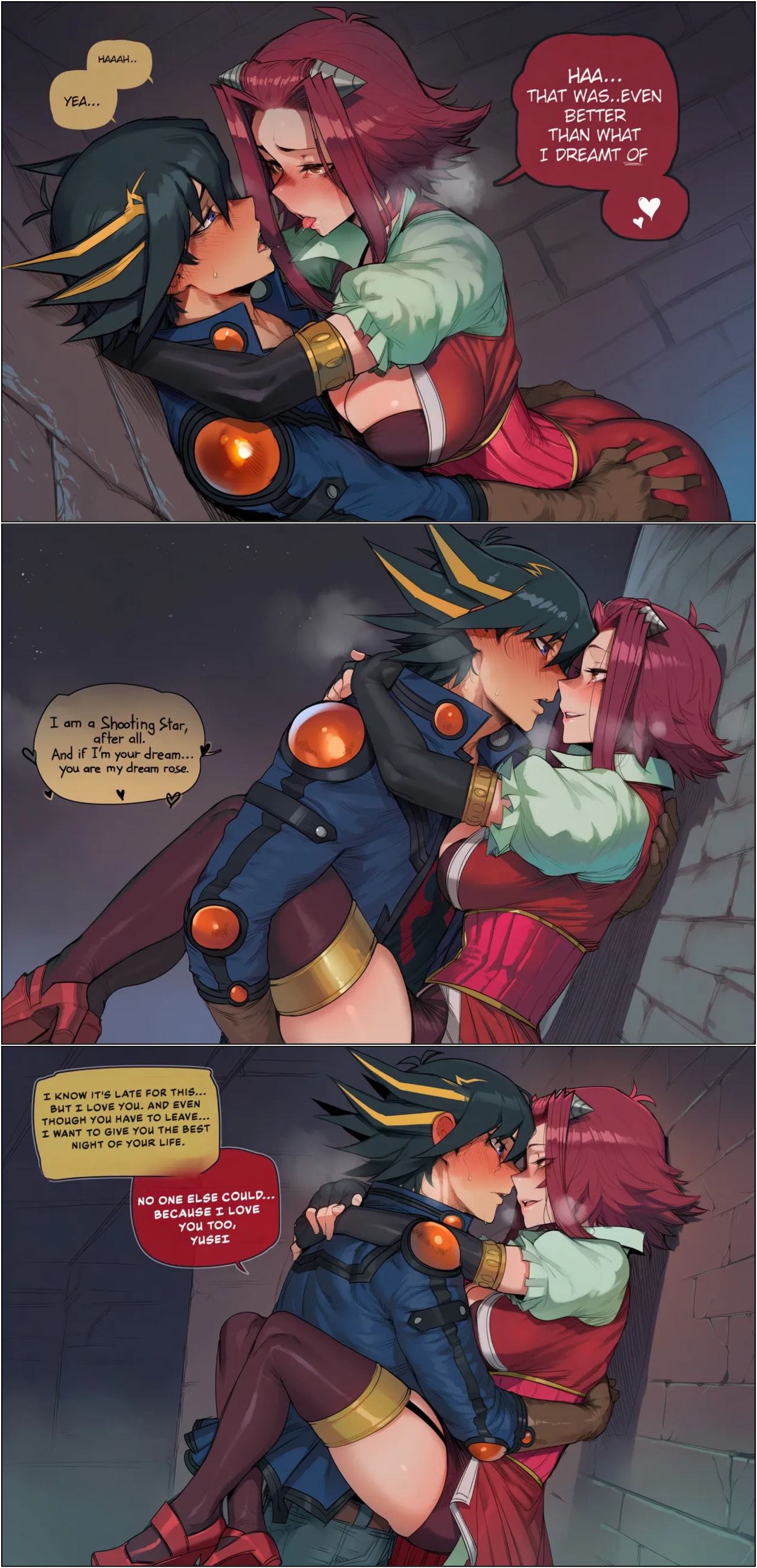 My Dream Rose Aki And Yuse Porn Comics english 03