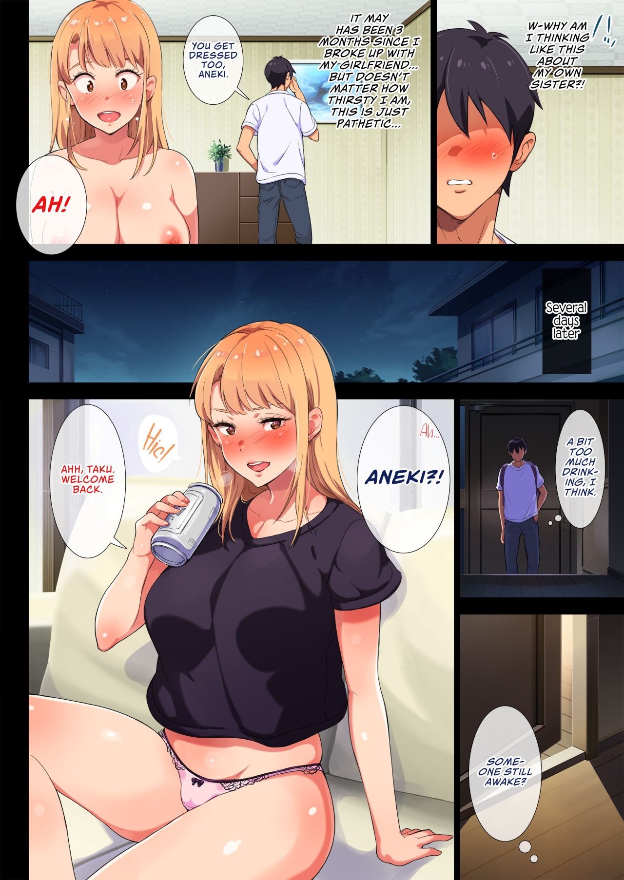 My Former-Delinquent Sister Is Breastfeeding Porn Comics english 05
