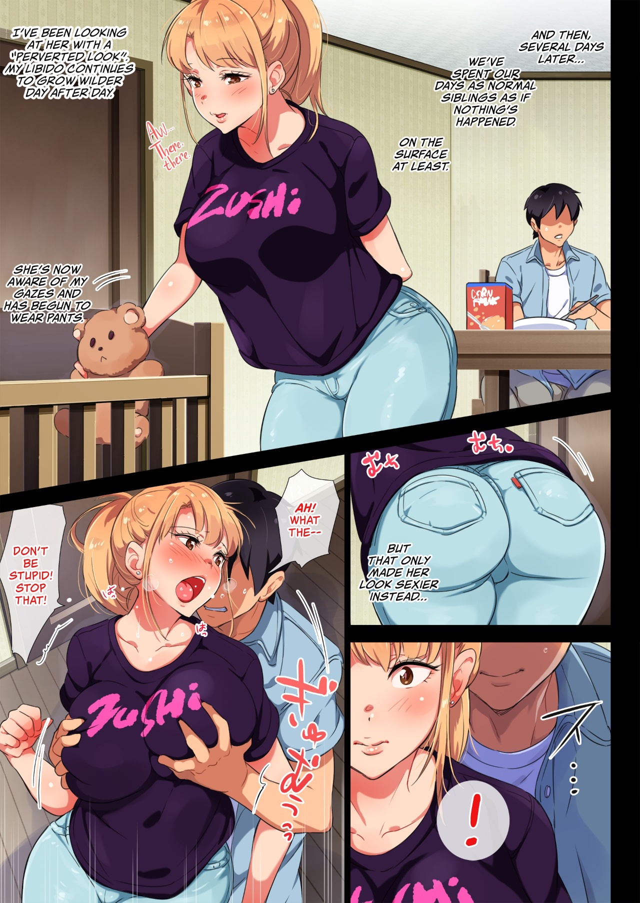 My Former-Delinquent Sister Is Breastfeeding Porn Comics english 55