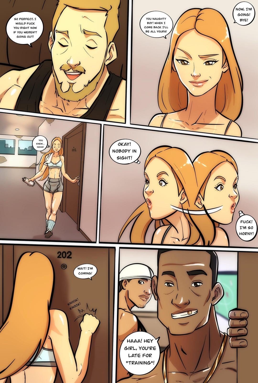 My Girlfriends Training Routine Porn Comics english 03