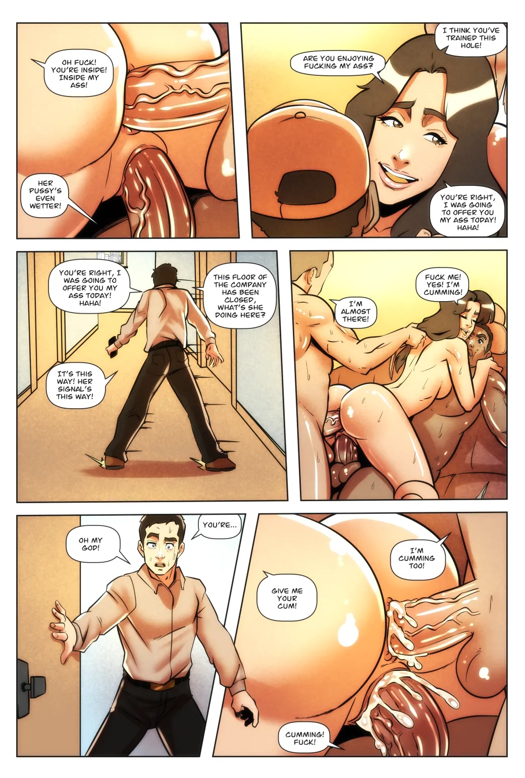 My Wife And The Guys At My Workplace Part 2 Porn Comics english 11