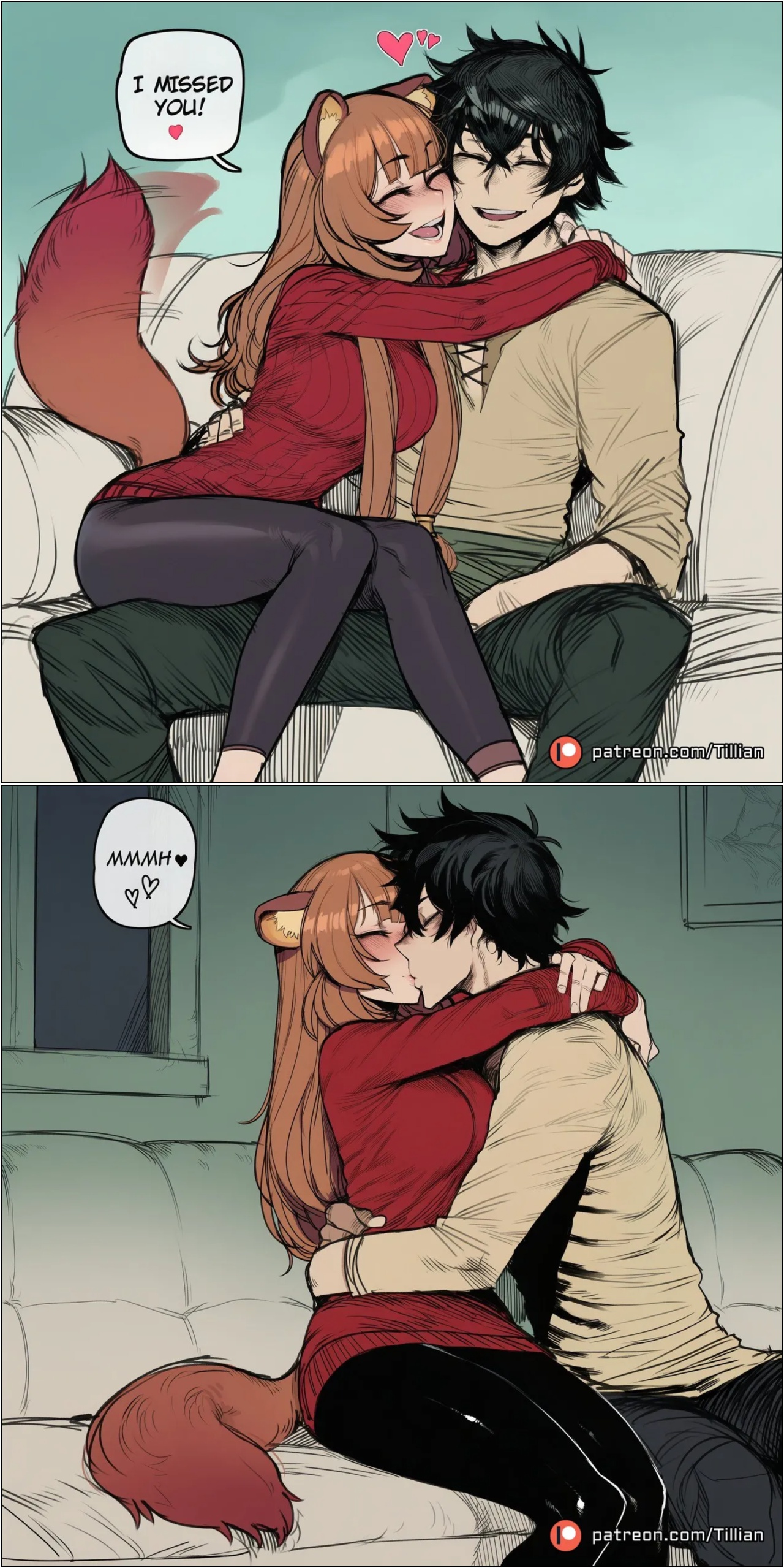 Naofumi x Raphtalia Porn Comics english 02