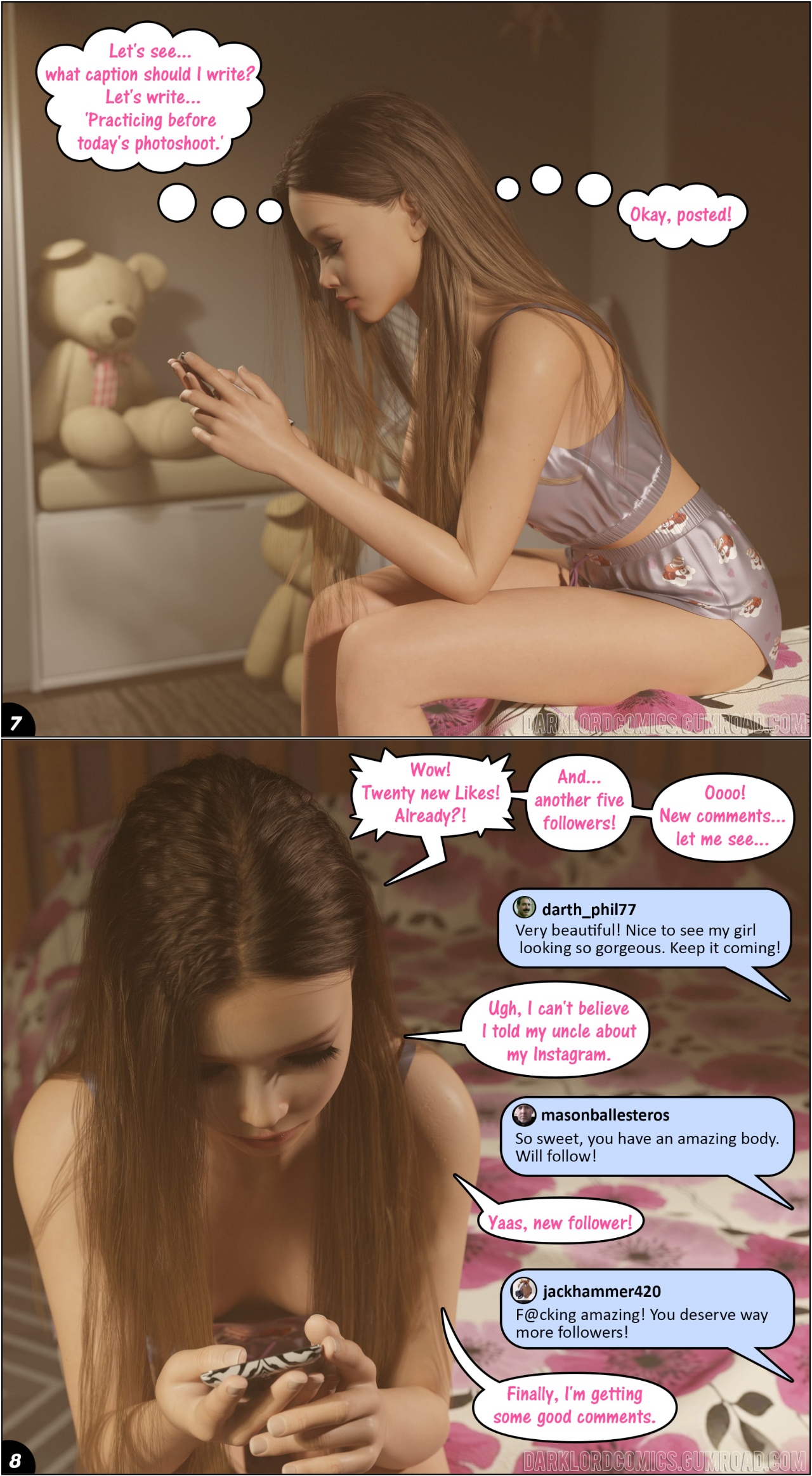 Natasha's Workout Part 2 Porn Comics english 05