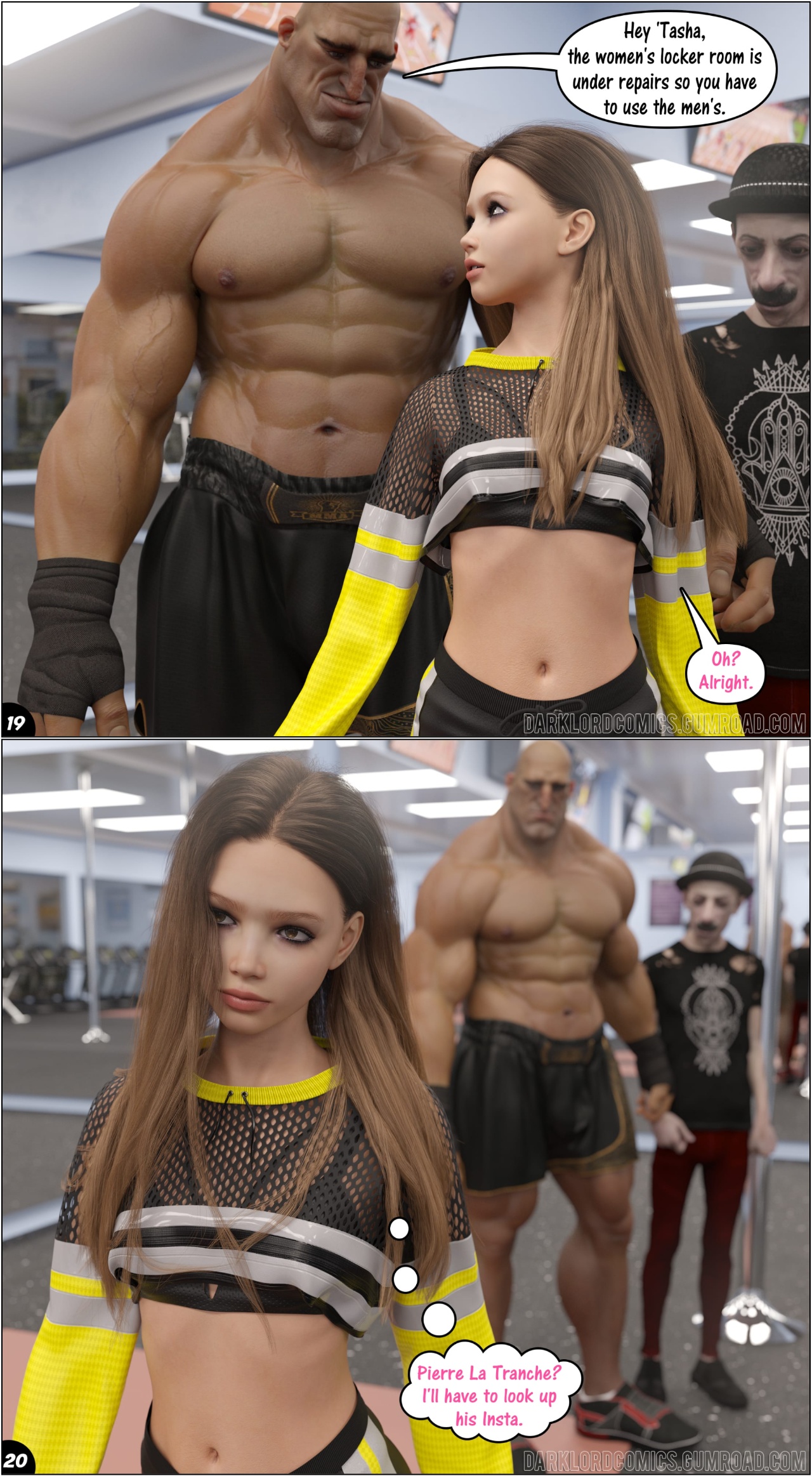 Natasha's Workout Part 2 Porn Comics english 11