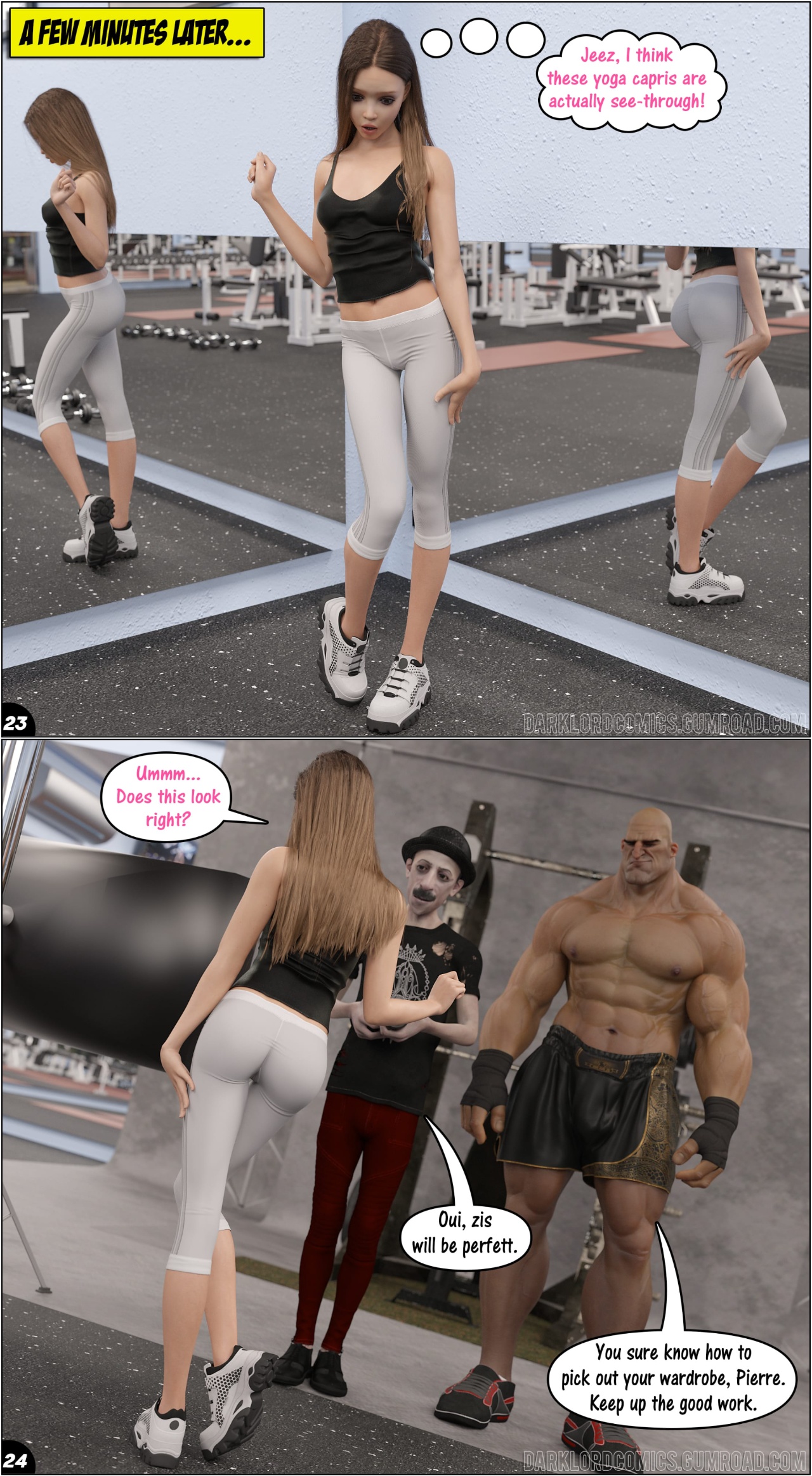 Natasha's Workout Part 2 Porn Comics english 13