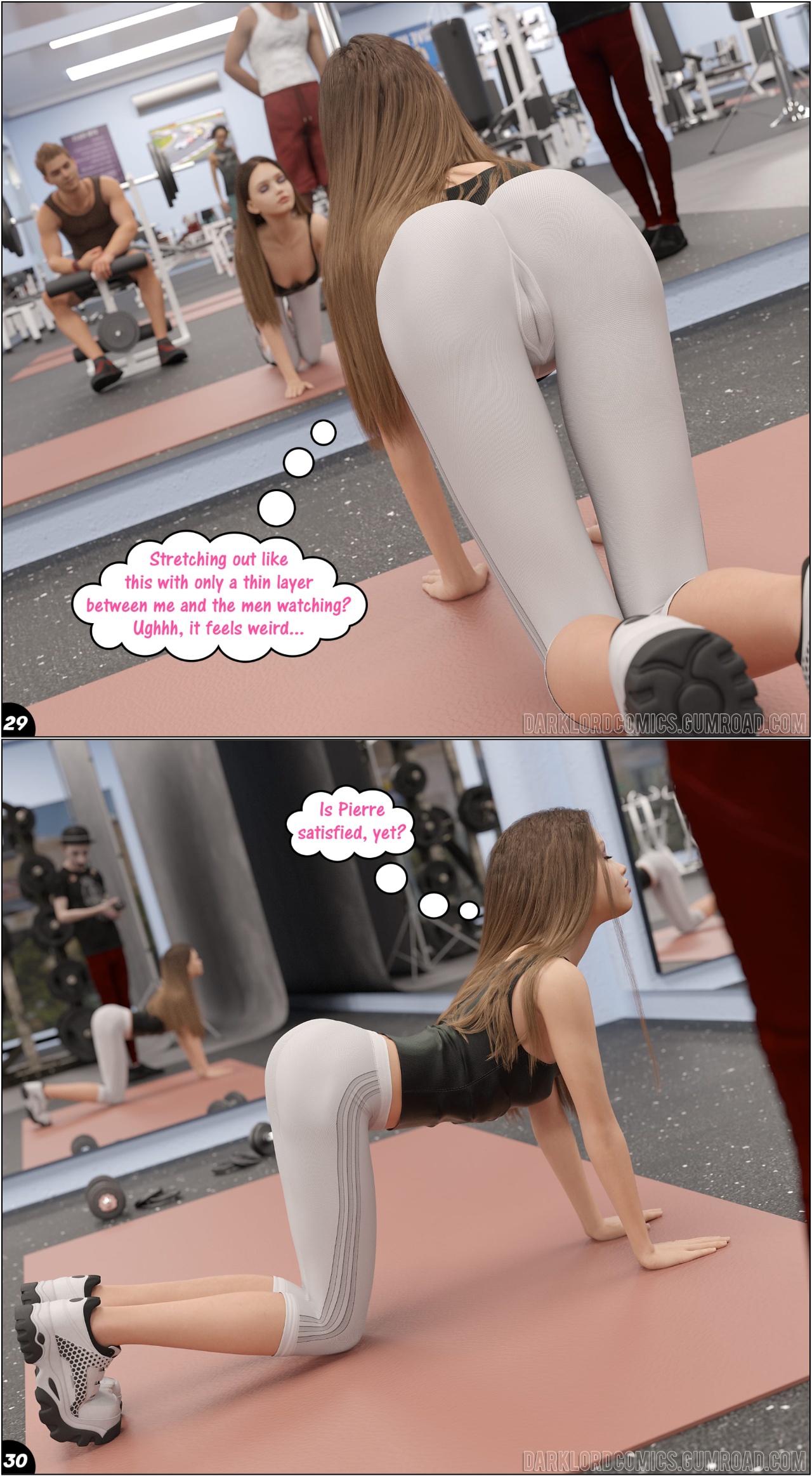 Natasha's Workout Part 2 Porn Comics english 16