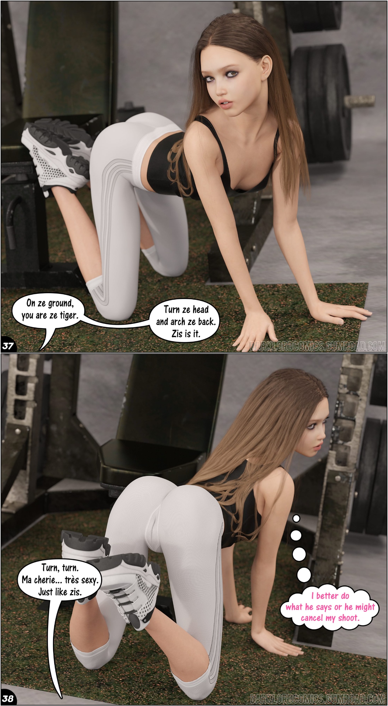 Natasha's Workout Part 2 Porn Comics english 20