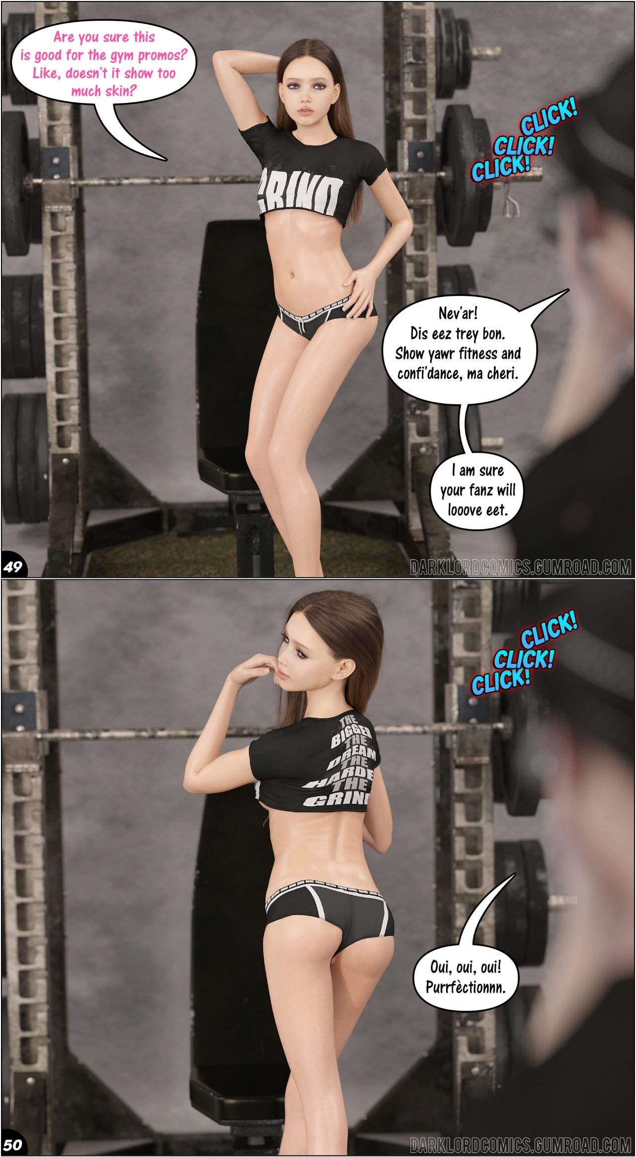 Natasha's Workout Part 2 Porn Comics english 26
