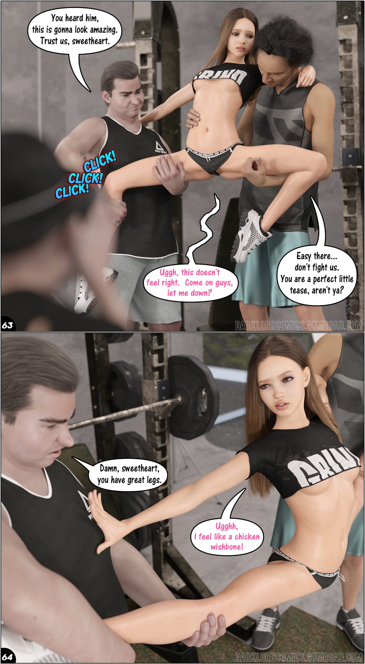 Natasha's Workout Part 2 Porn Comics english 33