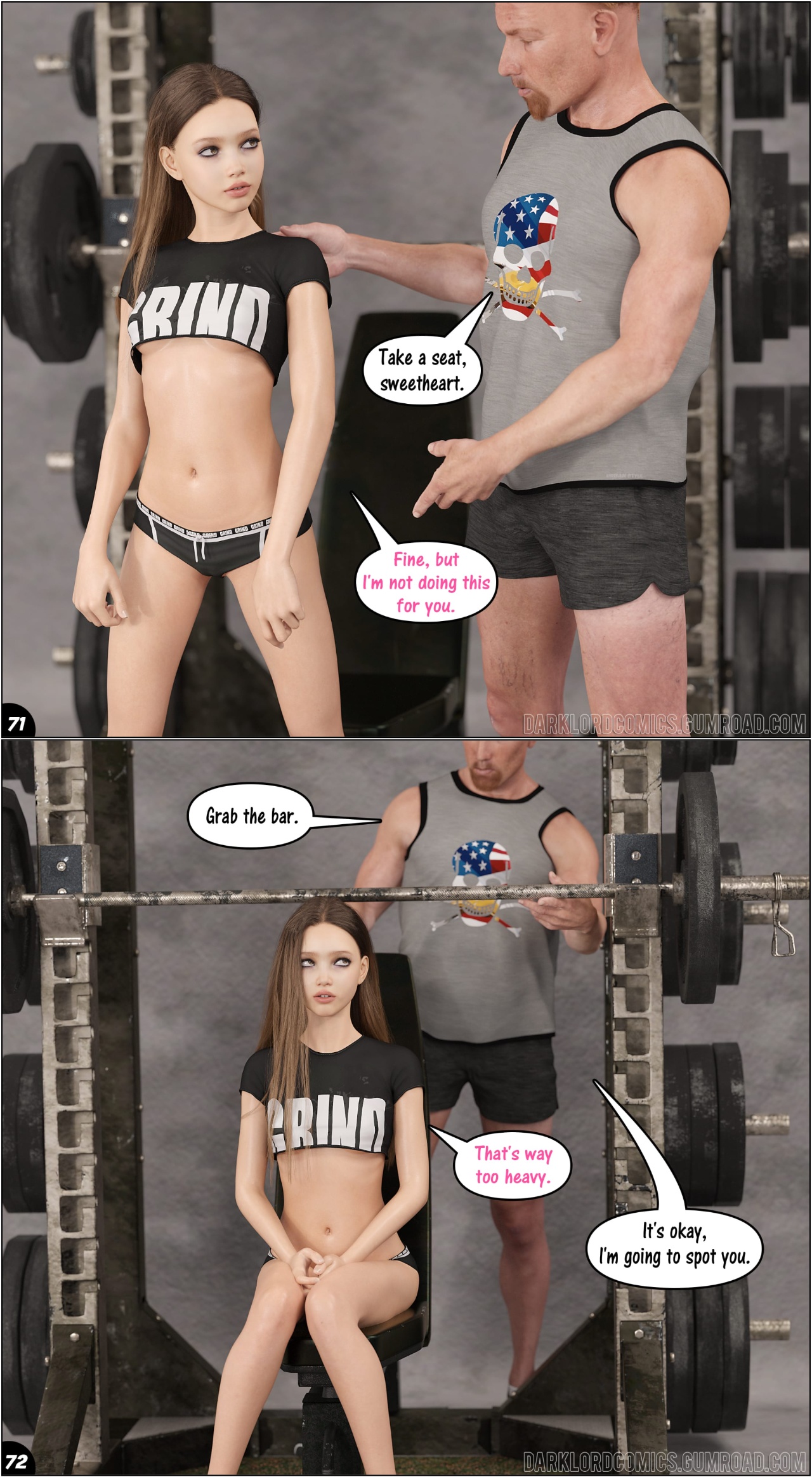 Natasha's Workout Part 2 Porn Comics english 37