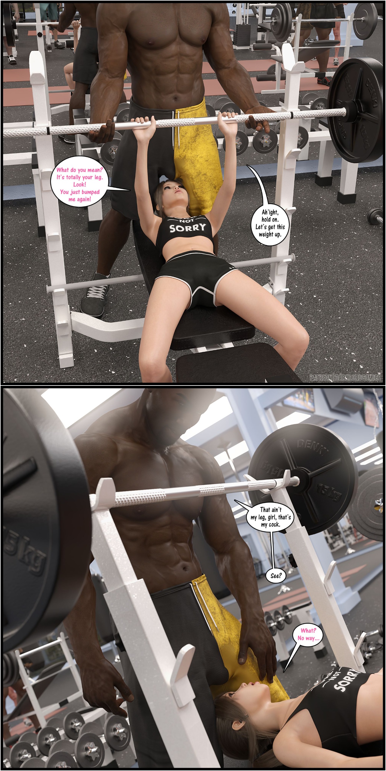 Natasha's Workout Porn Comics english 31