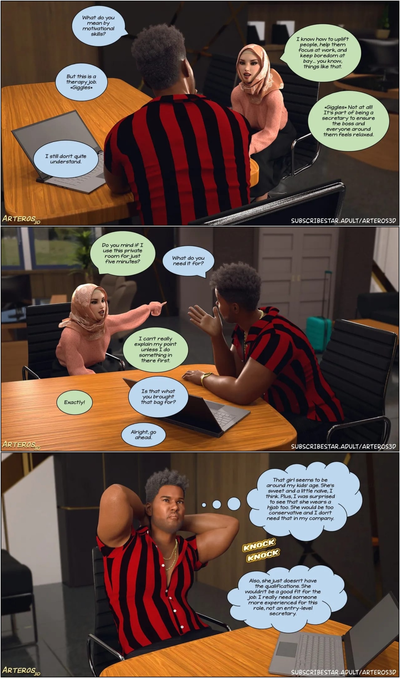 New Passion In Town Part 3 Porn Comics english 133