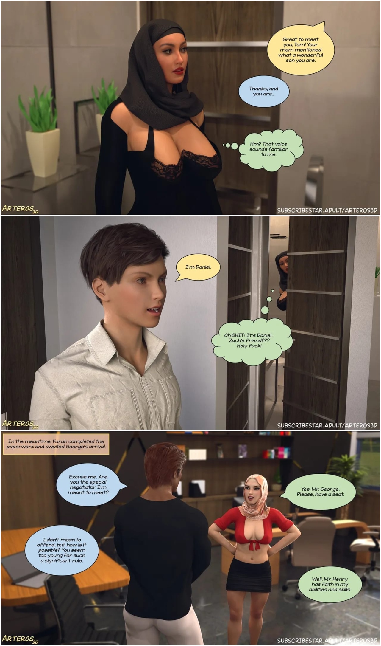 New Passion In Town Part 3 Porn Comics english 138