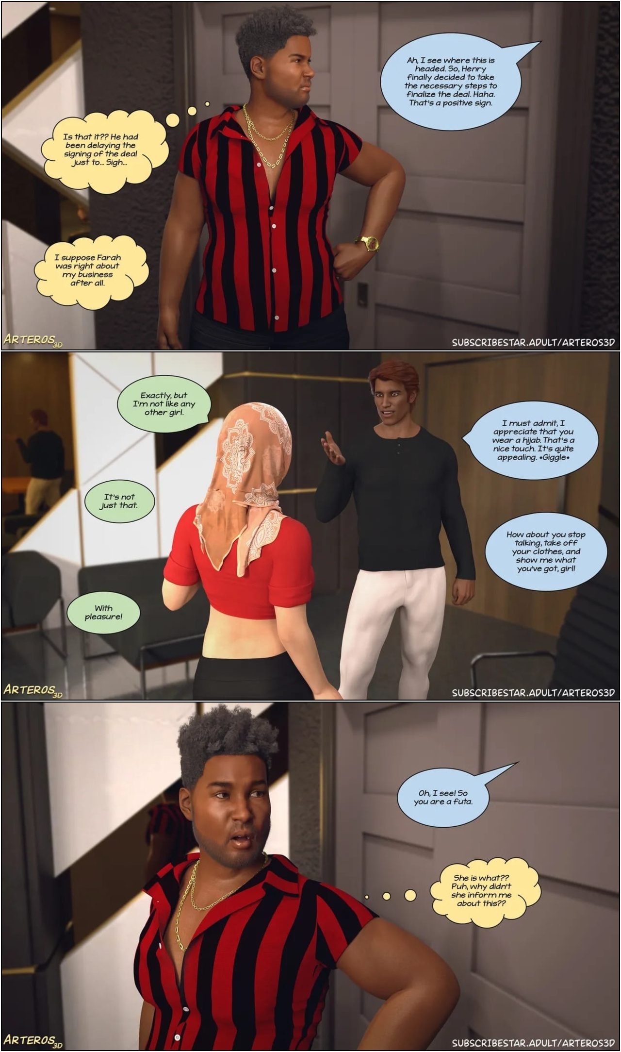 New Passion In Town Part 3 Porn Comics english 139