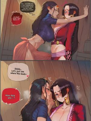 Nico Robin's Devilish Desire For Boa Hancock Porn Comics english 02