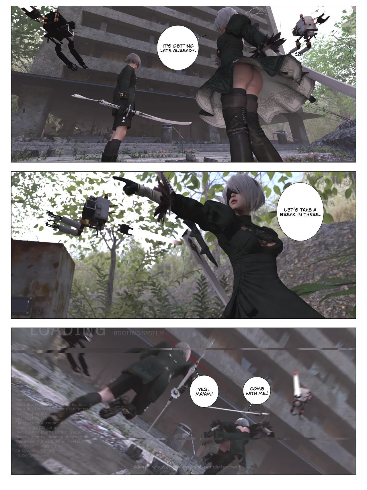 NieR:ProDOMINA By Galford9 Porn Comics english 04