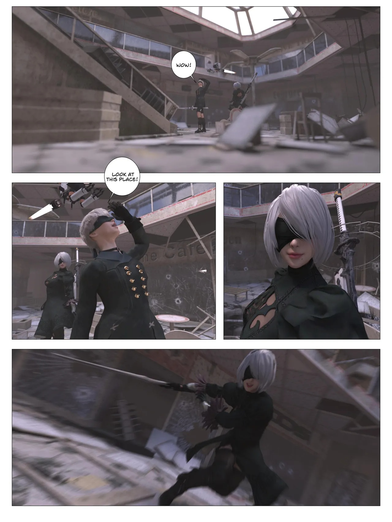 NieR:ProDOMINA By Galford9 Porn Comics english 05