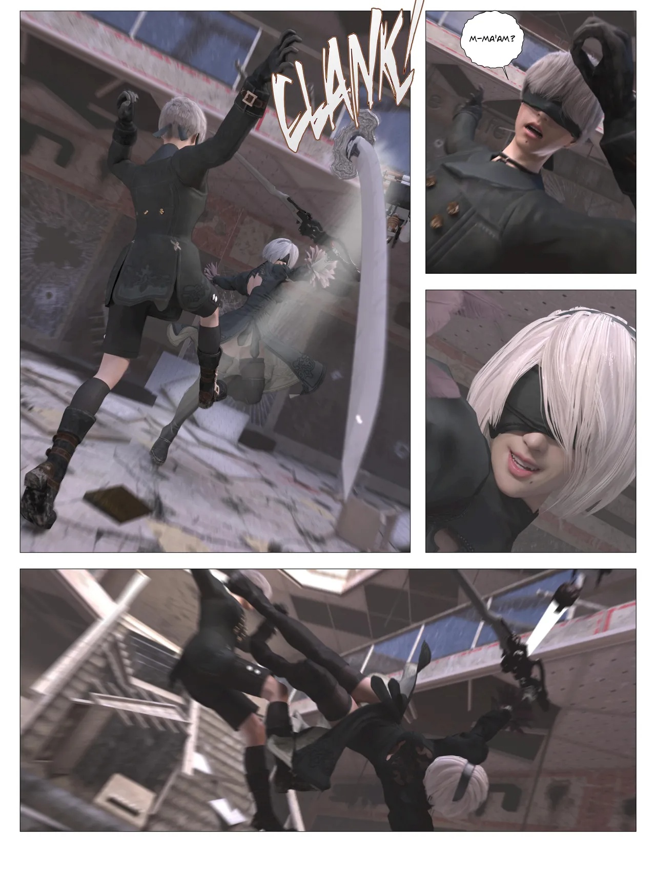 NieR:ProDOMINA By Galford9 Porn Comics english 06