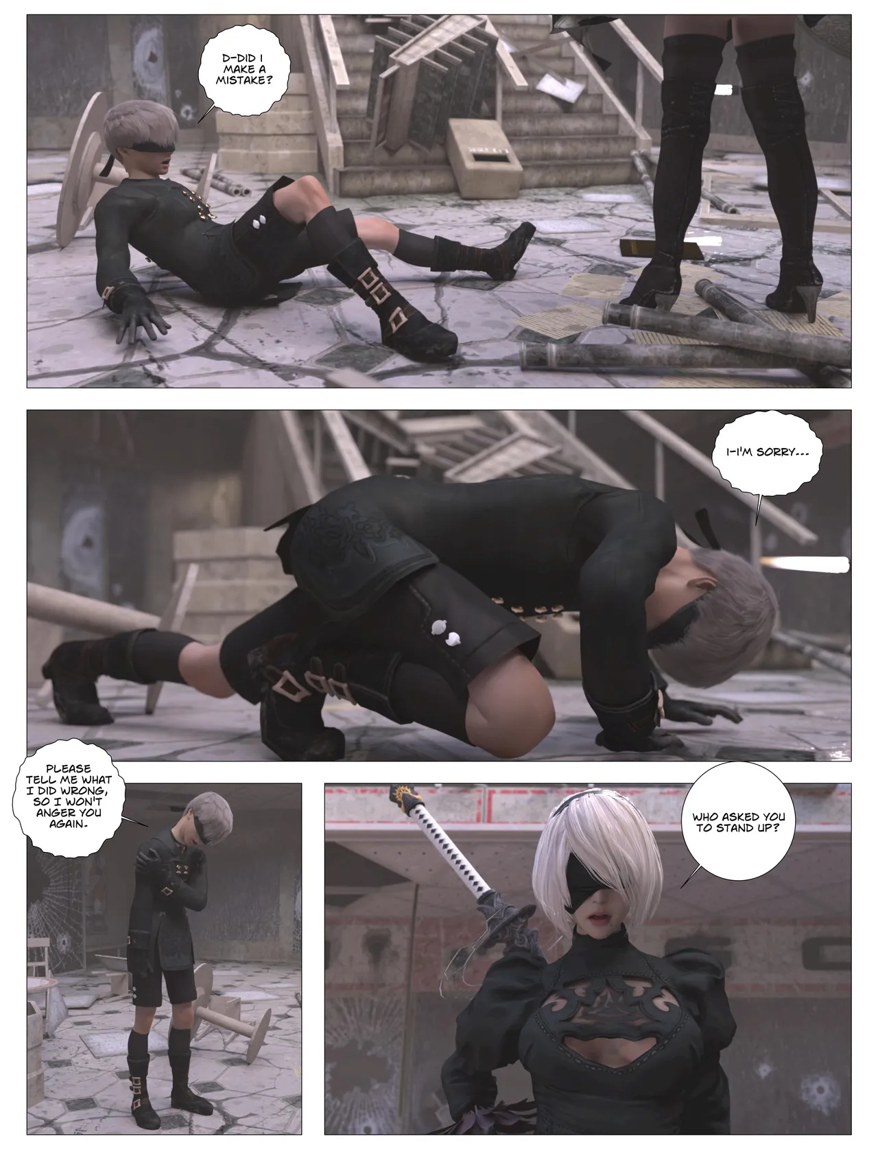NieR:ProDOMINA By Galford9 Porn Comics english 09