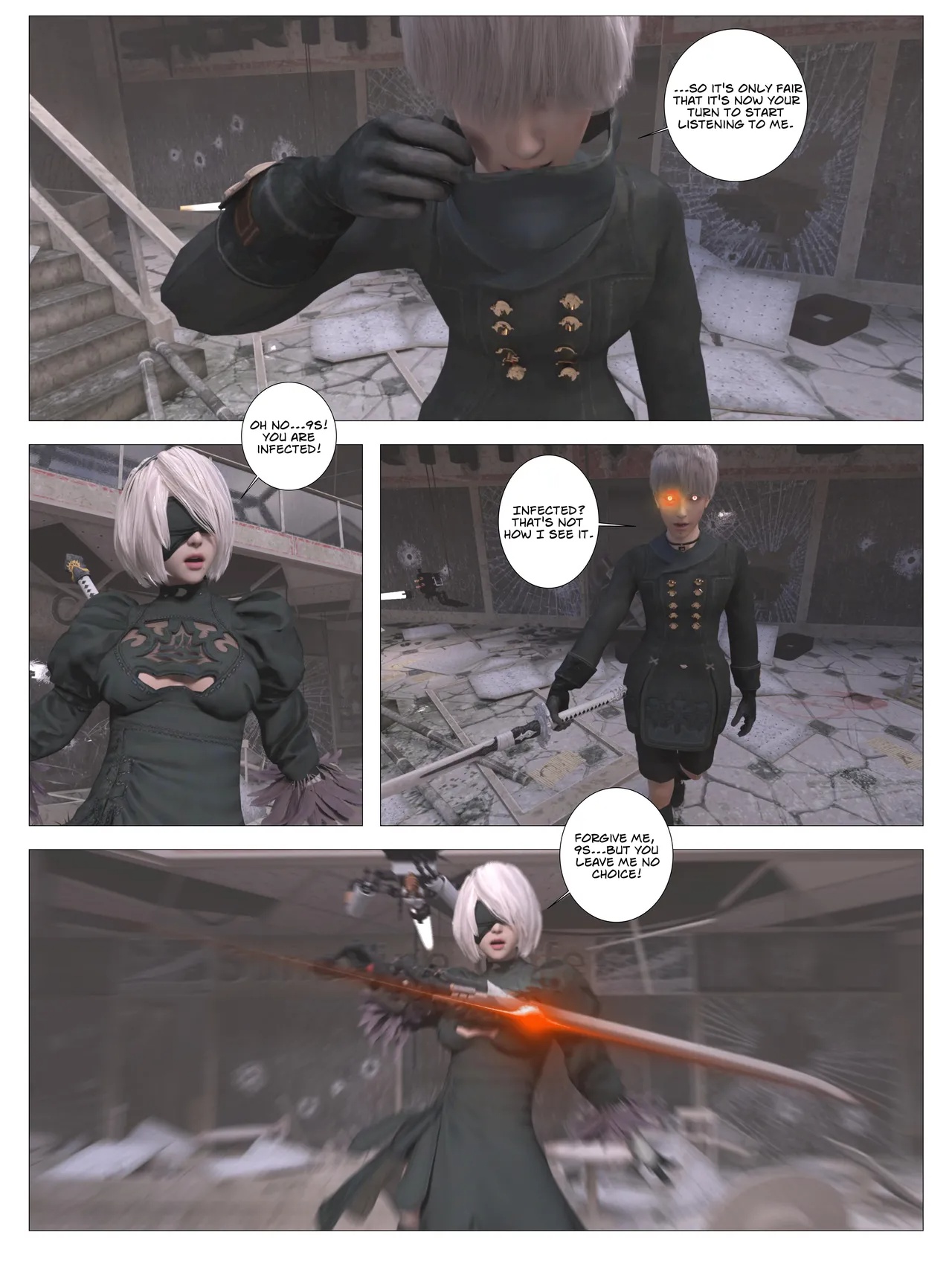 NieR:ProDOMINA By Galford9 Porn Comics english 49