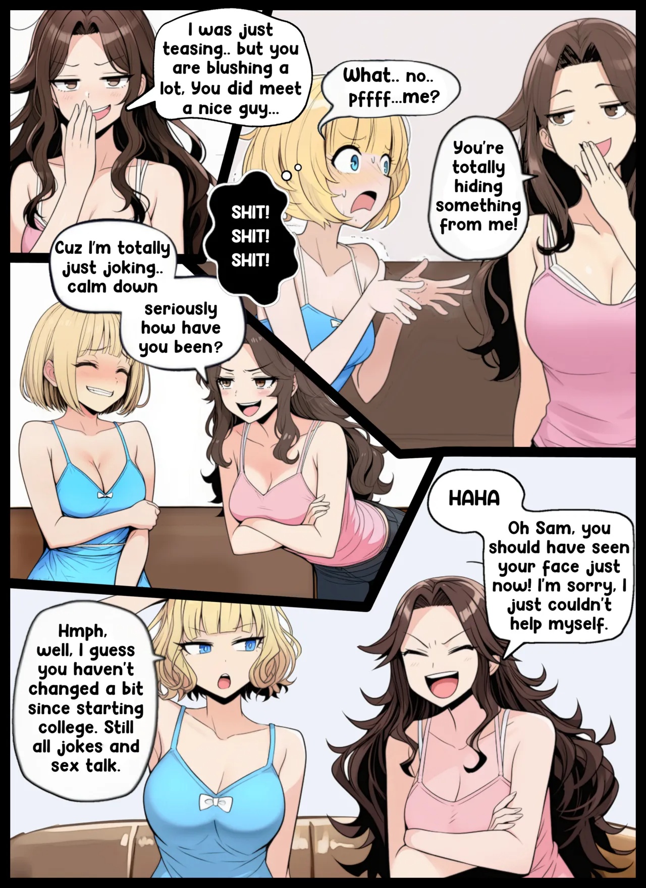 No More Secrets Part 3 Porn Comics english 08