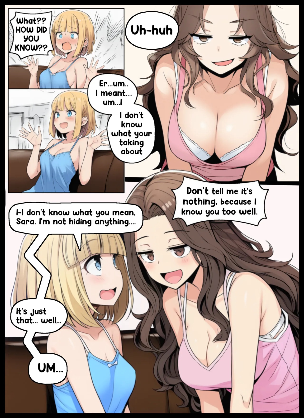No More Secrets Part 3 Porn Comics english 10