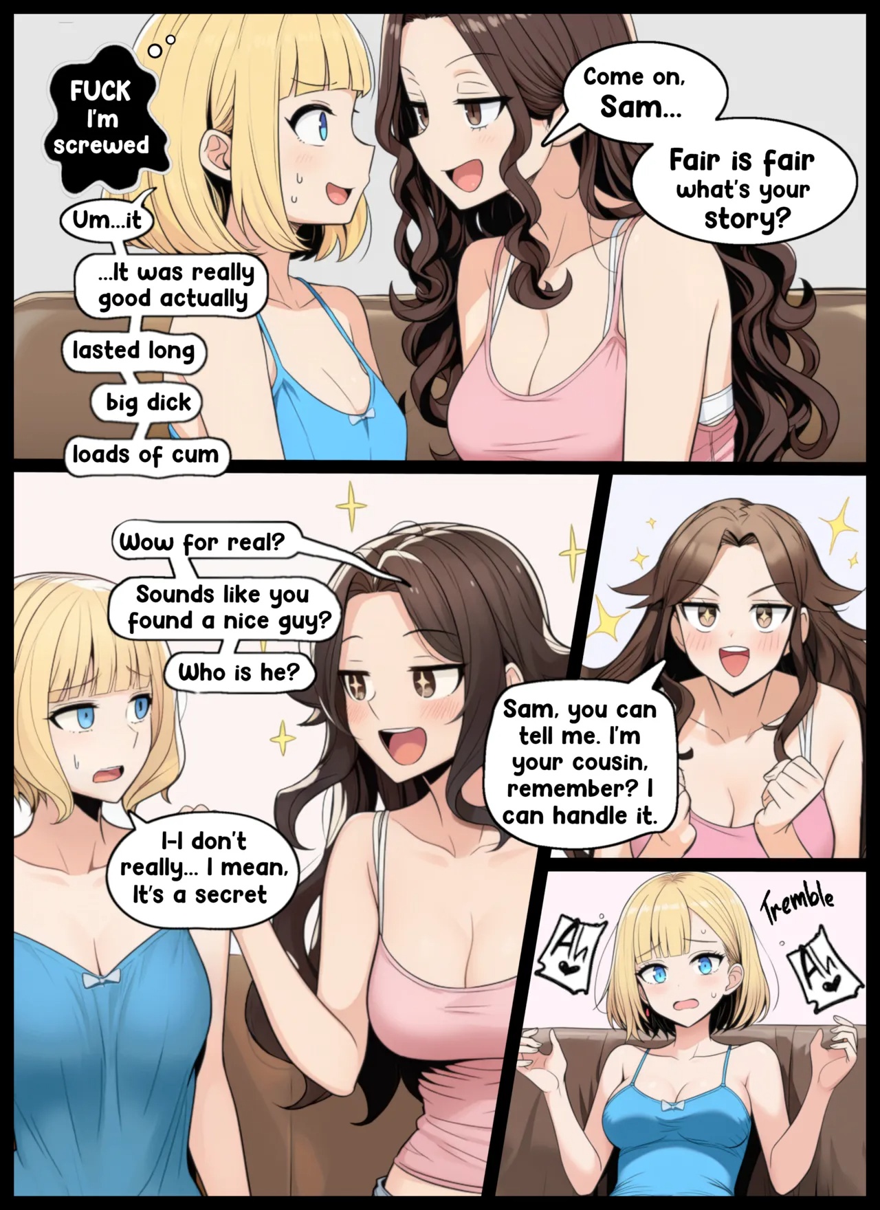 No More Secrets Part 3 Porn Comics english 12