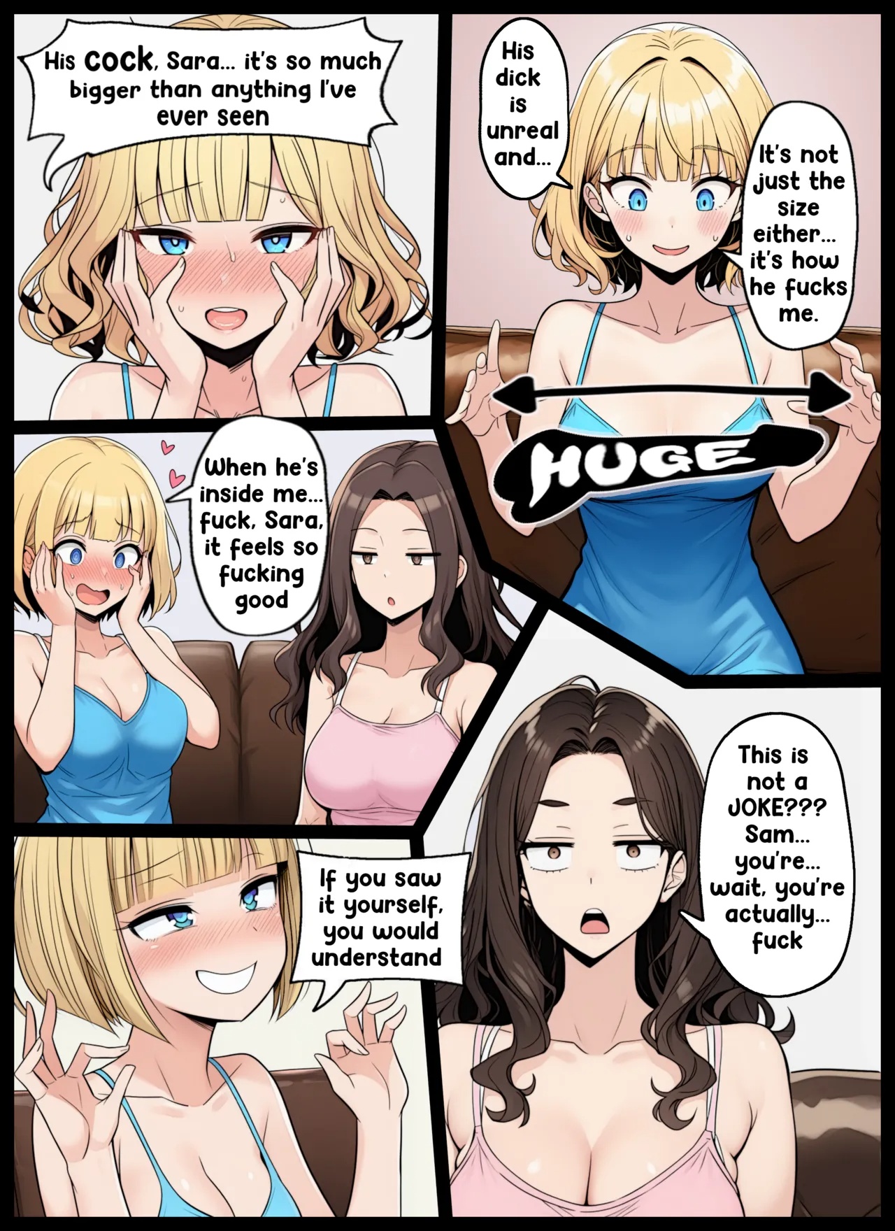 No More Secrets Part 3 Porn Comics english 14