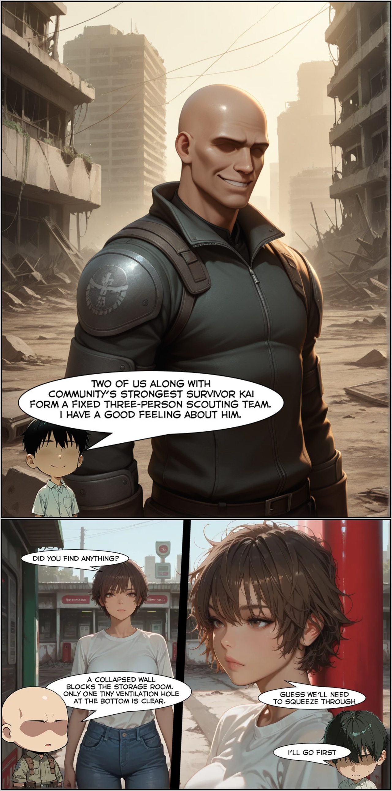 NTR In Post-Apocalypse Porn Comics english 06