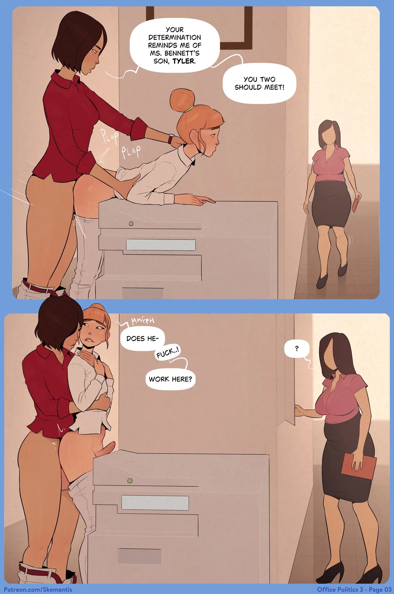Office Politics Part 3 Porn Comics english 03