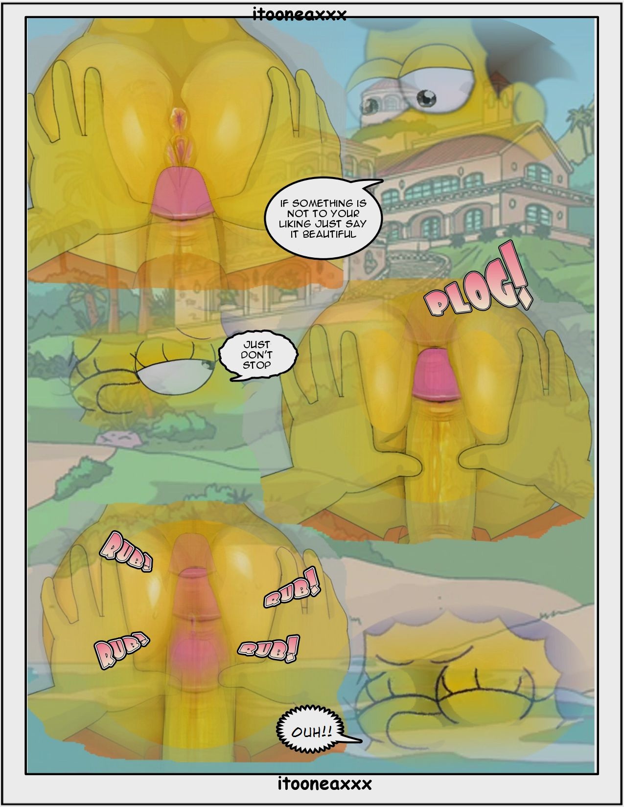 On The Beach By IToonEAXXX Porn Comics english 08