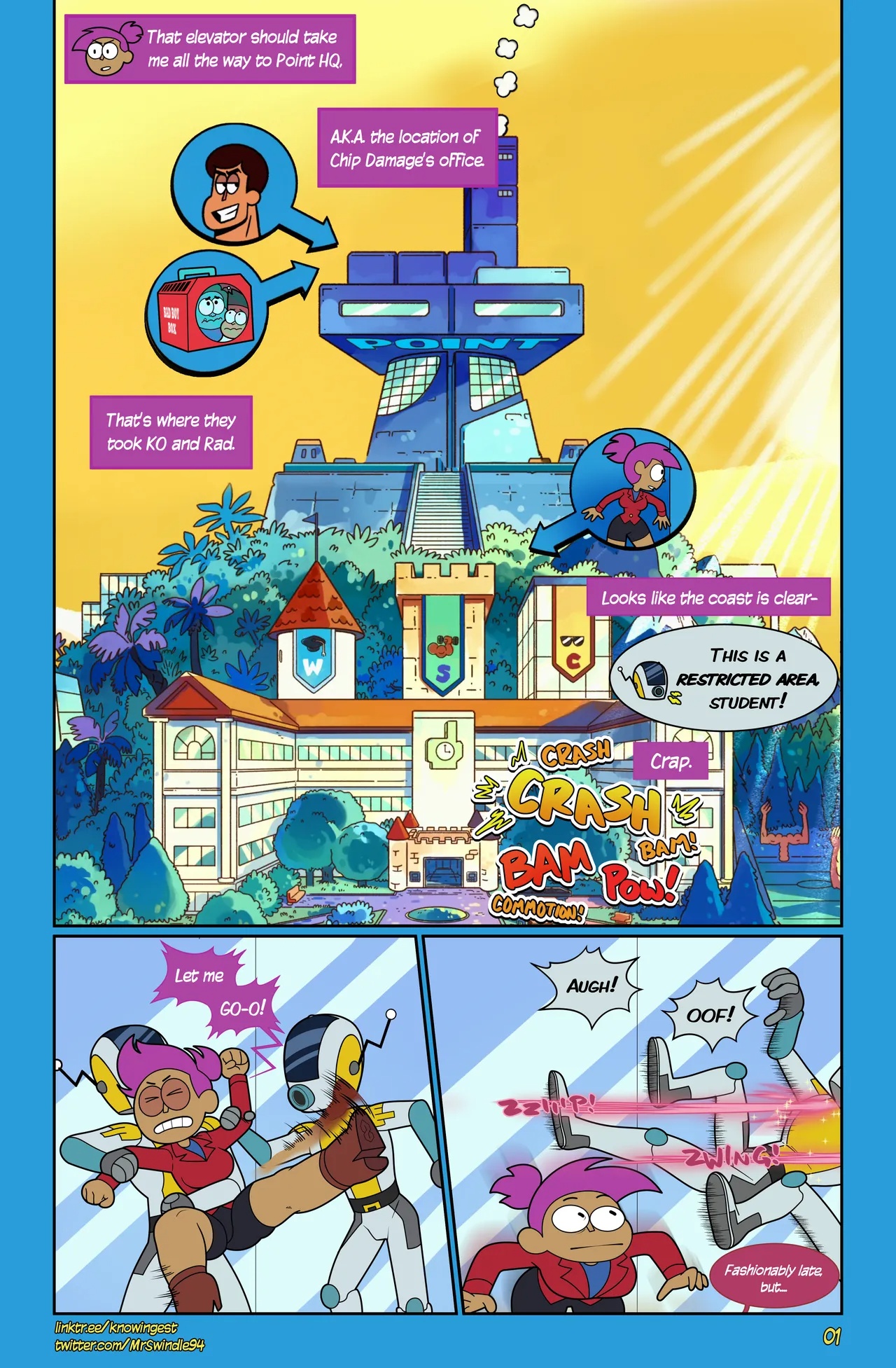 Operation: P.O.I.N.T. Prep Penetration! Porn Comics english 04