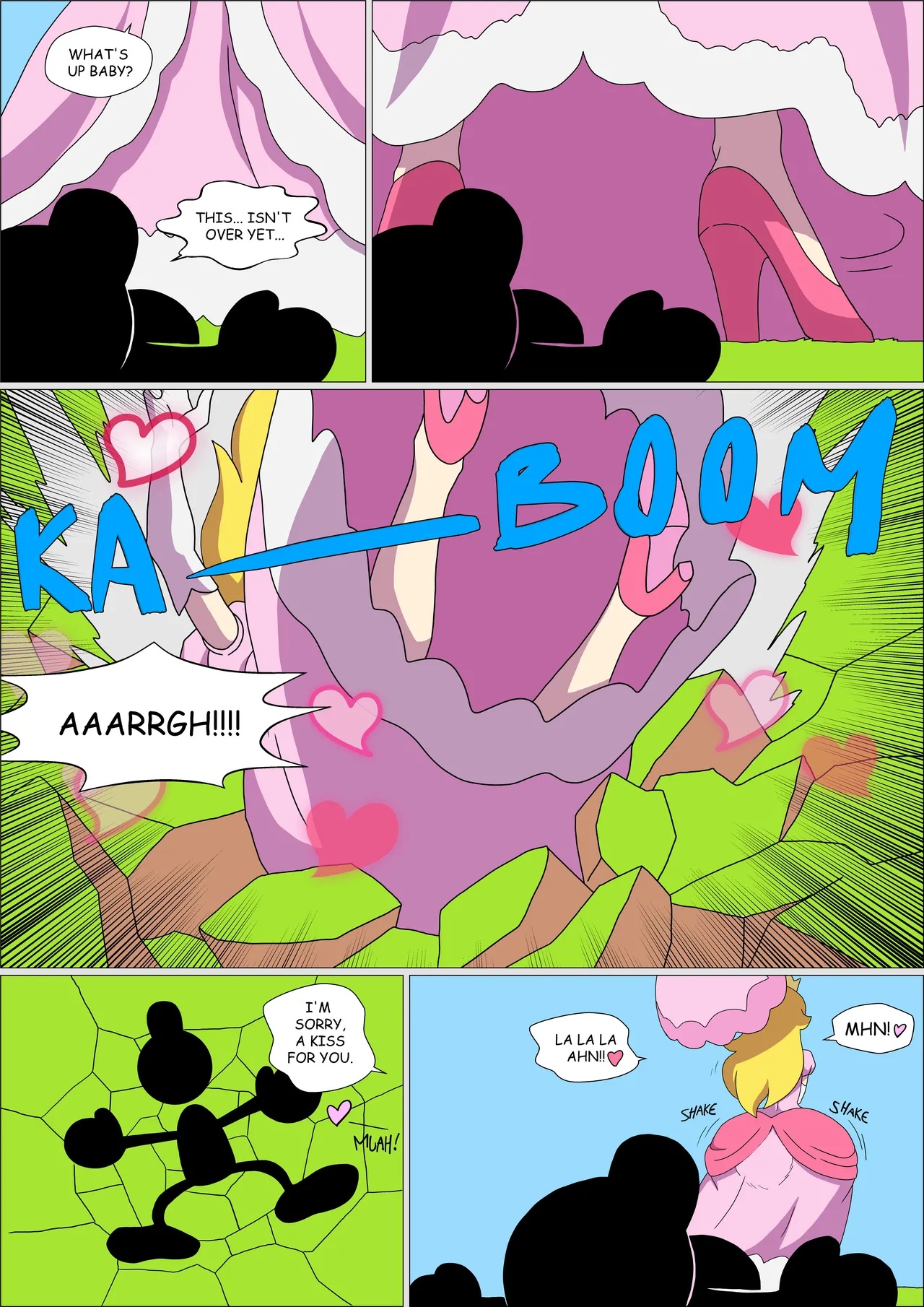 Peach Booty Porn Comics english 04