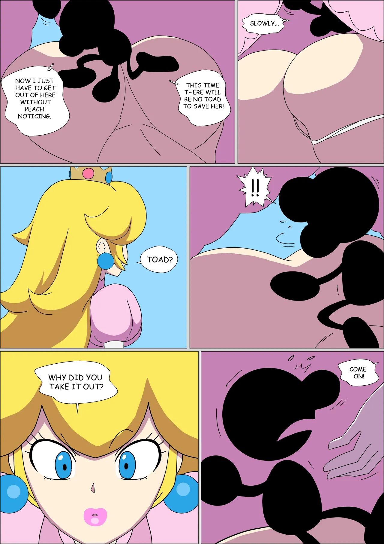 Peach Booty Porn Comics english 07