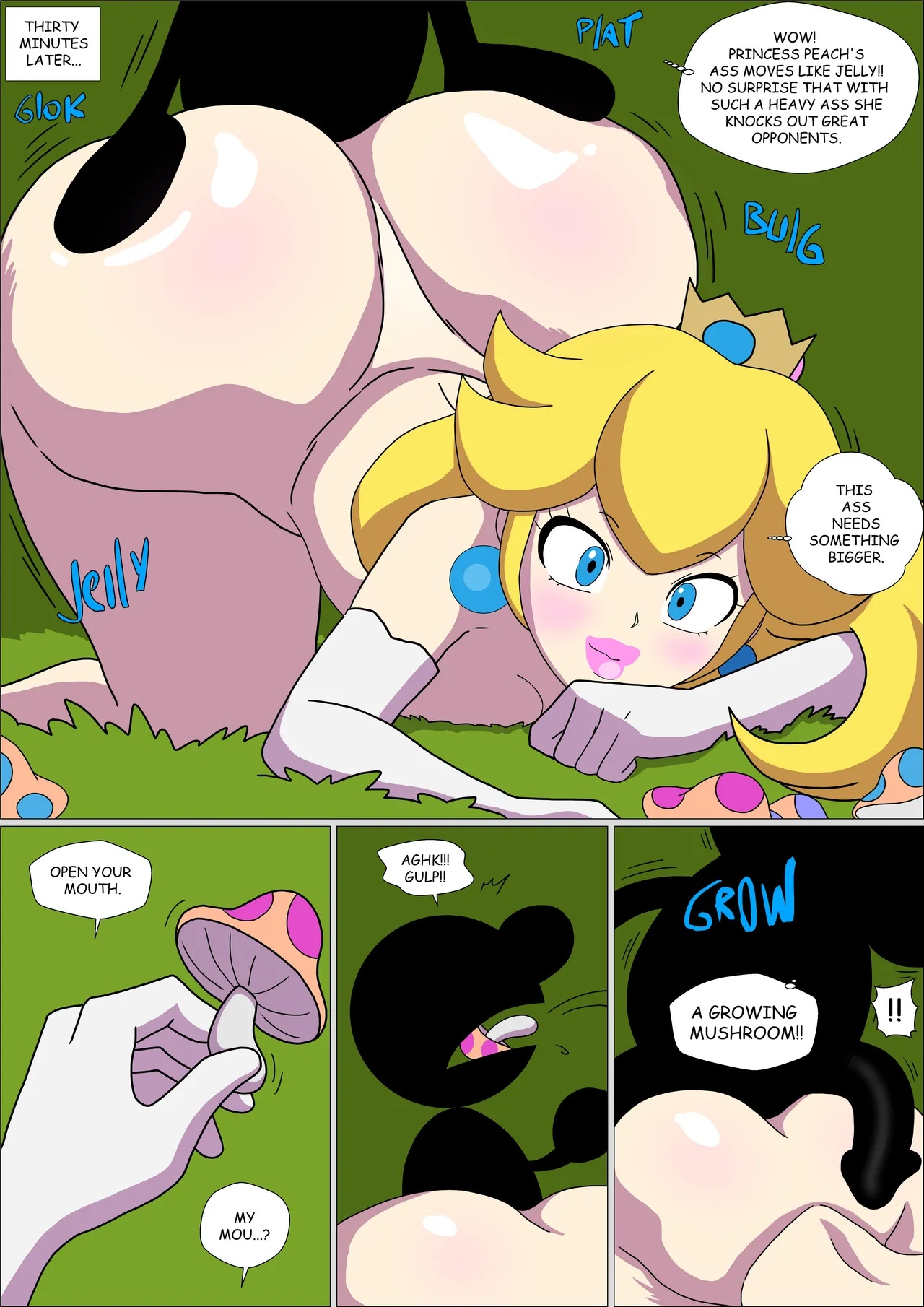 Peach Booty Porn Comics english 11