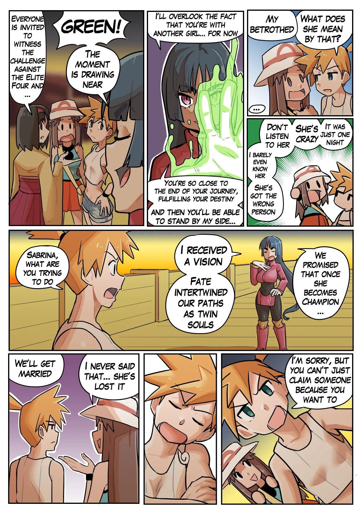 Pokemon Leafy Green Porn Comics english 126