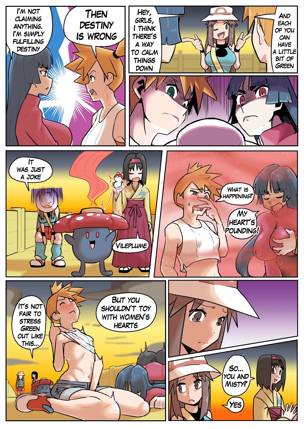 Pokemon Leafy Green Porn Comics english 127