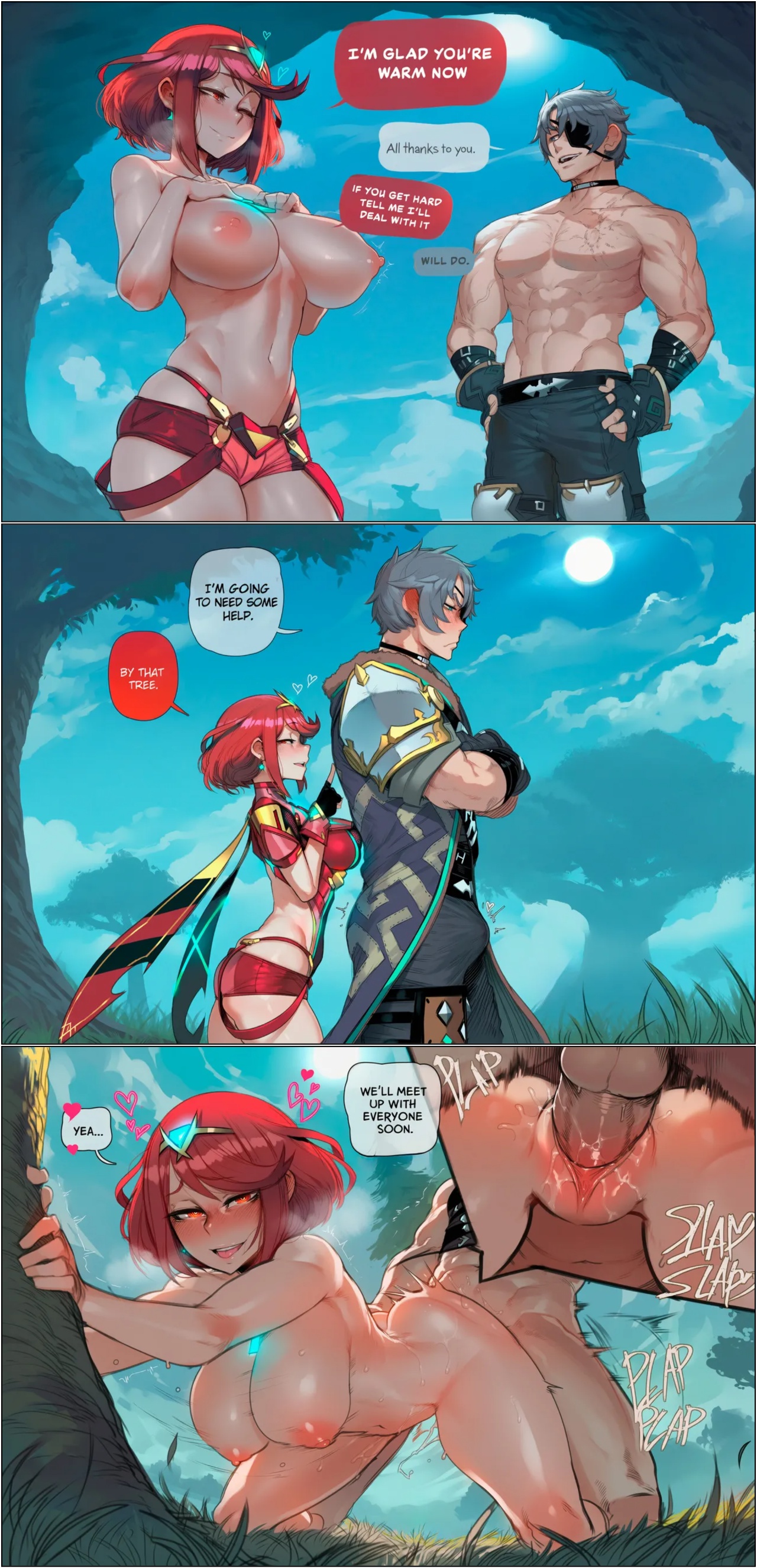 Pyra And Zeke Forbidden Heat Porn Comics english 07