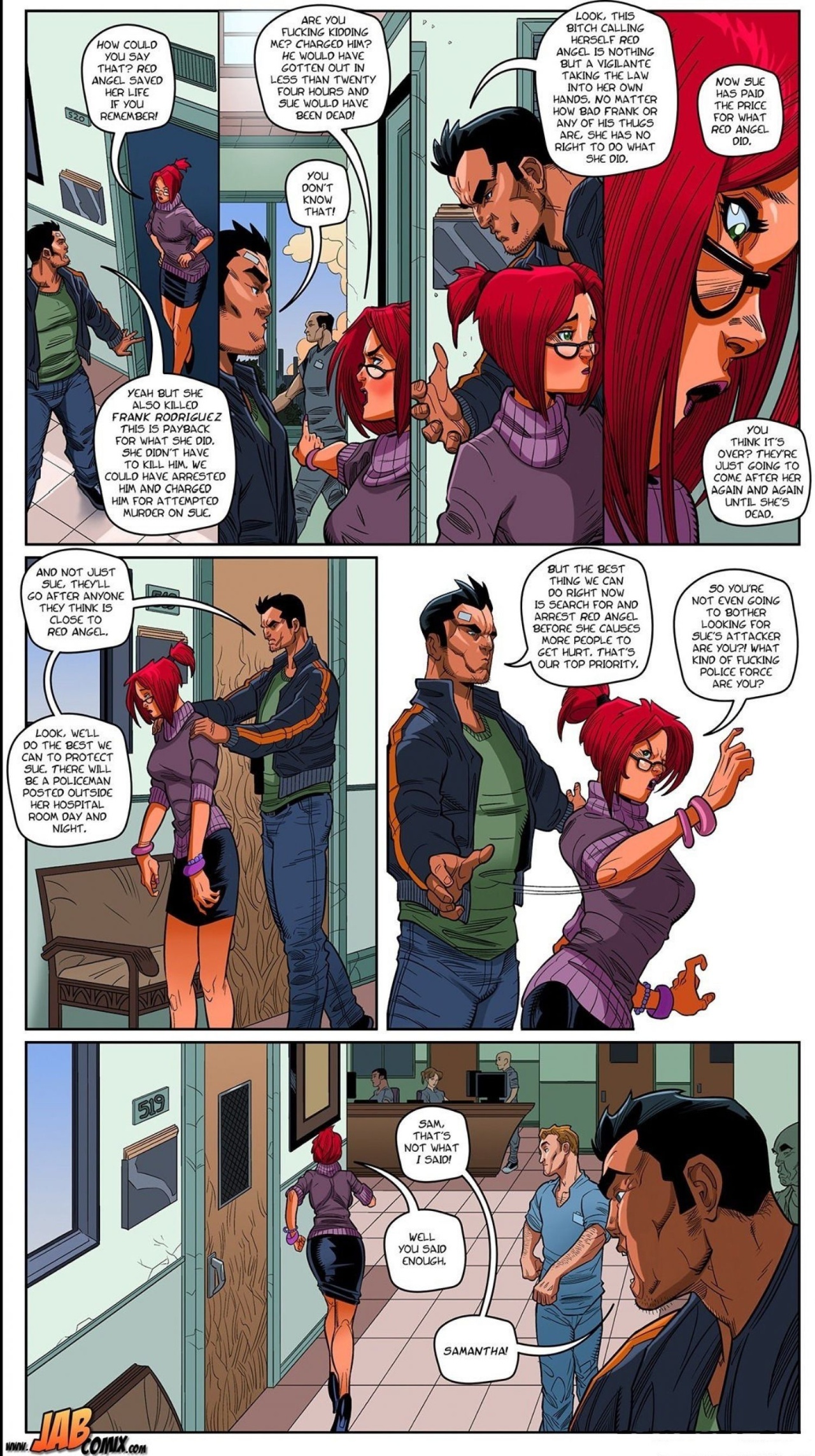 Red Angel By JABComix Part 2 Porn Comics english 09