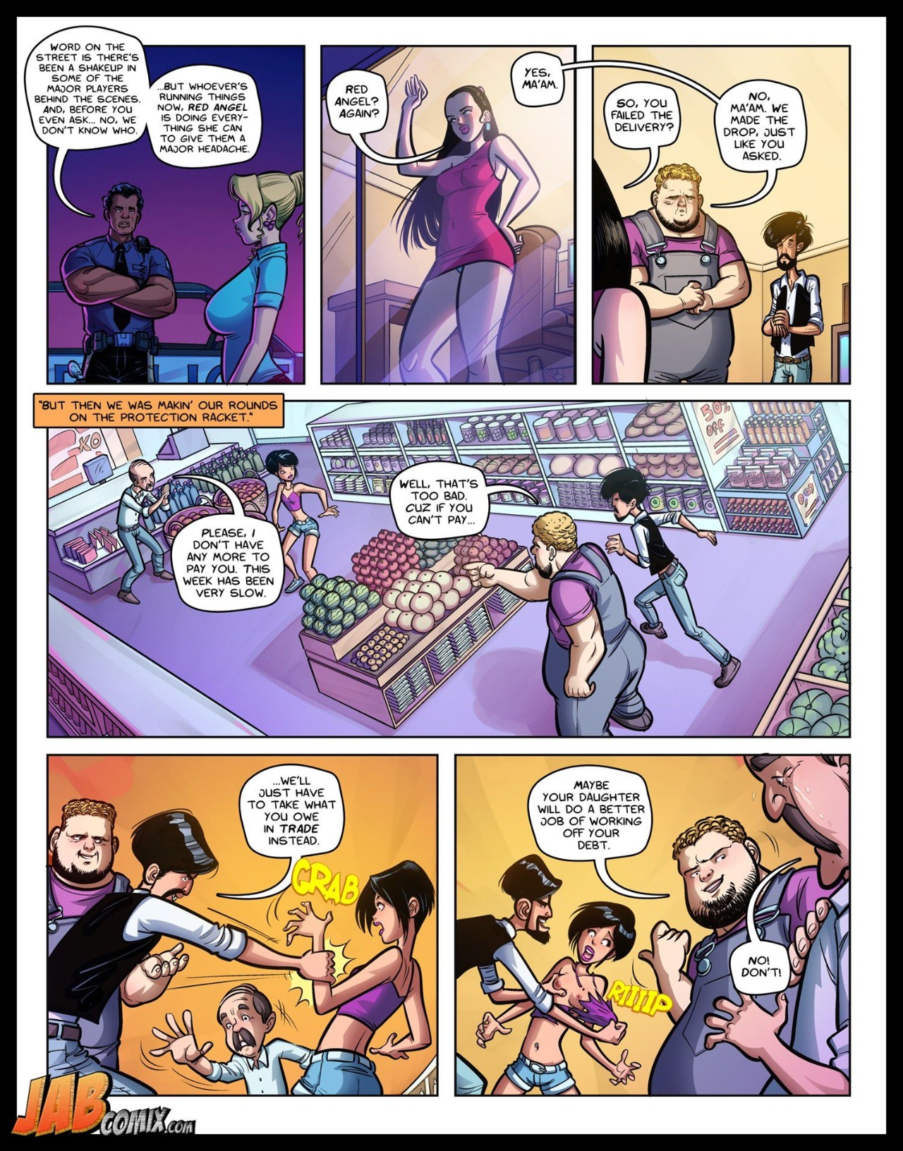 Red Angel By JABComix Part 7 Porn Comics english 13