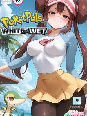 Rosa In White And Wet