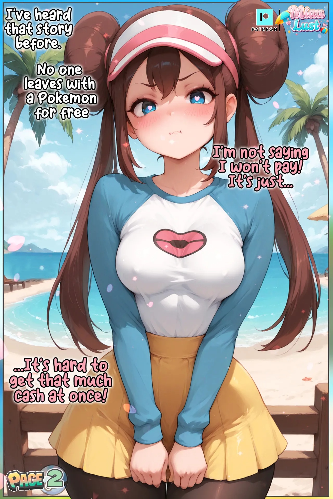 Rosa In White And Wet Porn Comics english 04