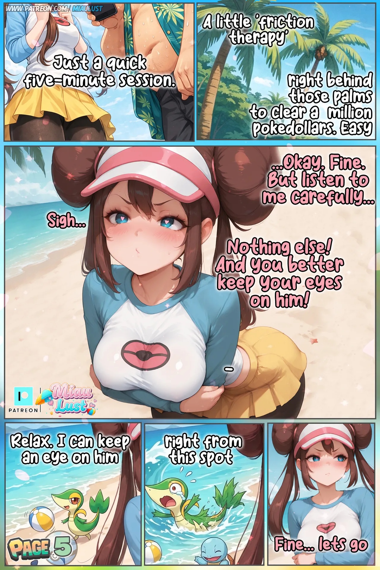 Rosa In White And Wet Porn Comics english 07