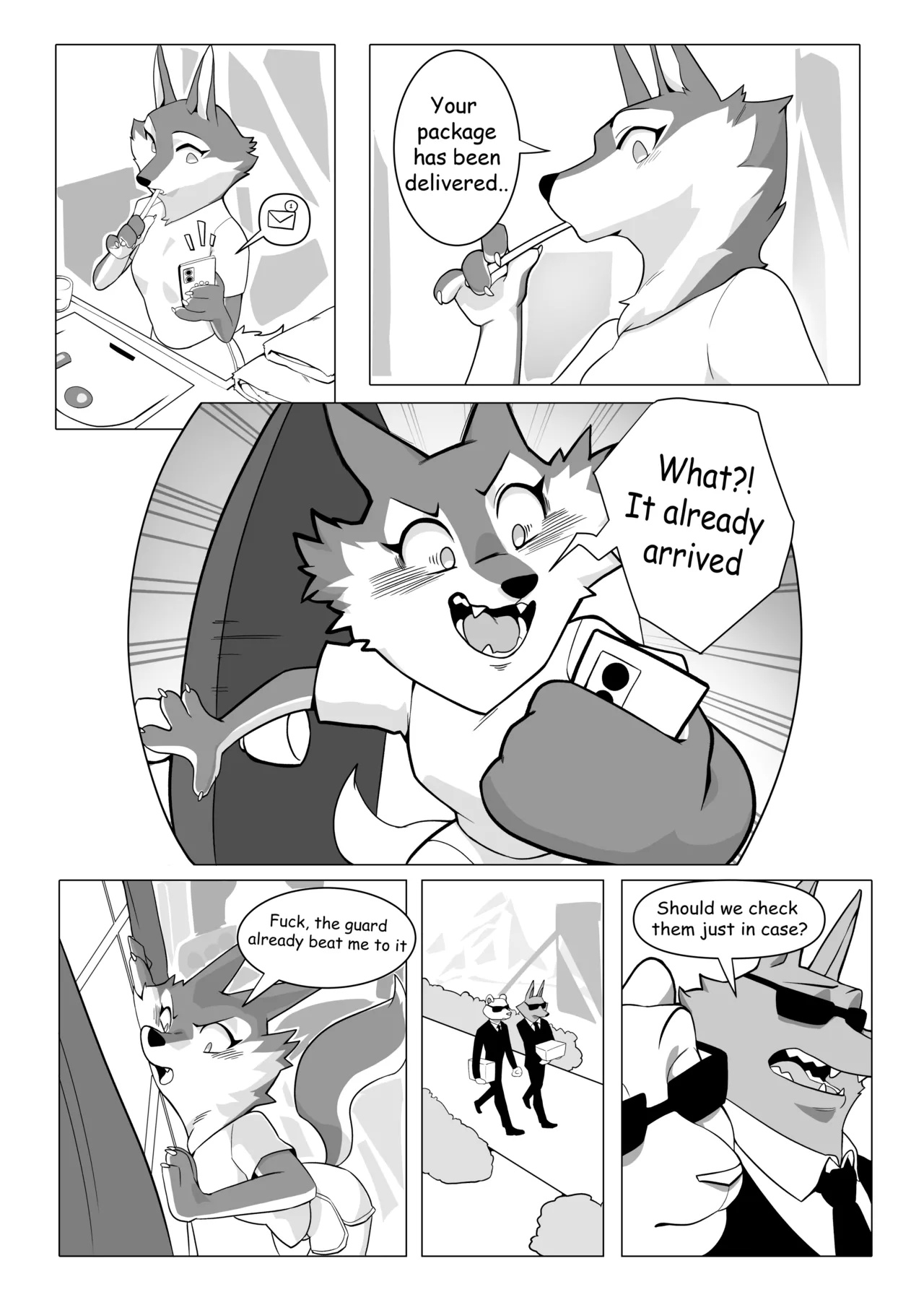 Secret Package Porn Comics english 03