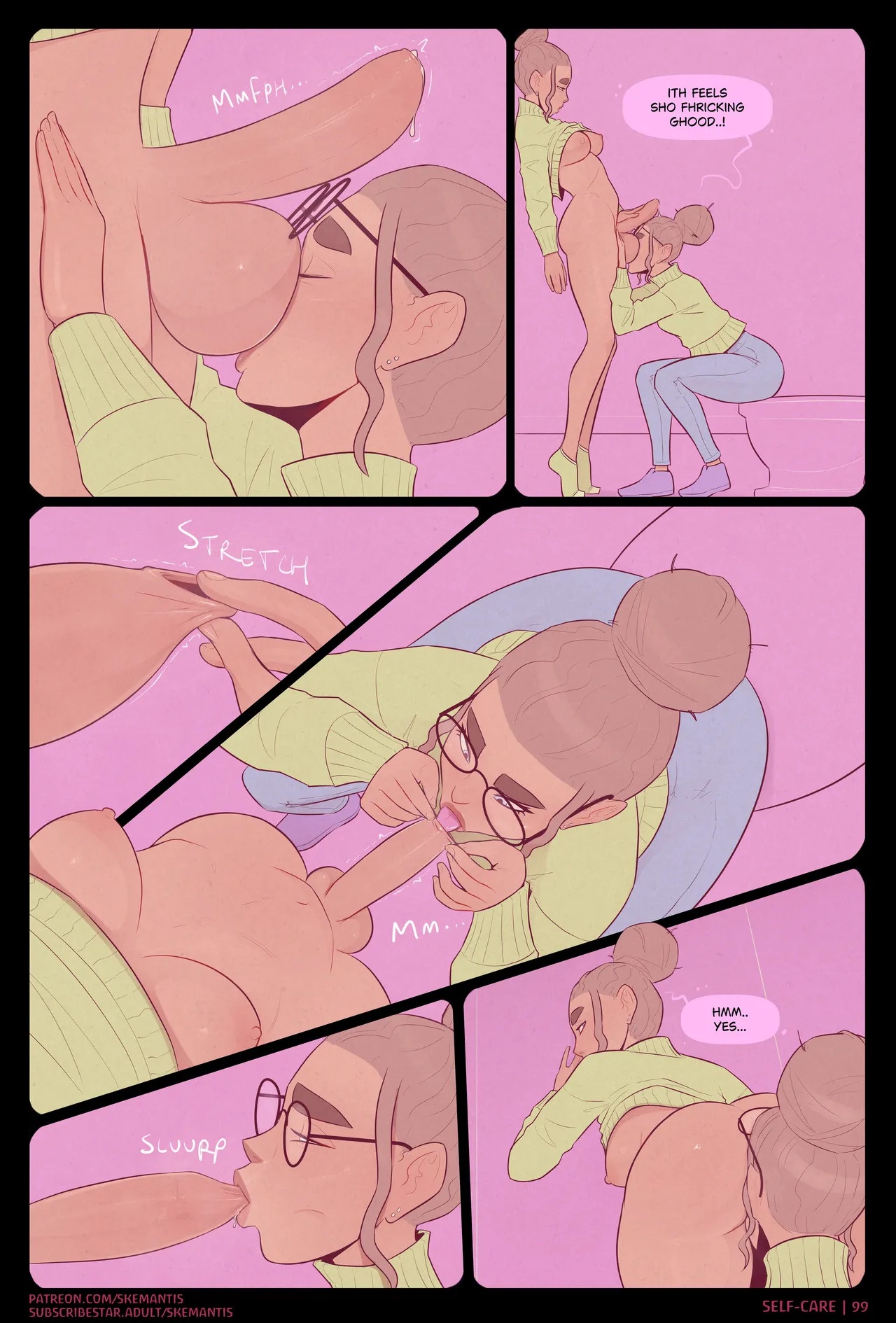 Self-Care By Skemantis  Porn Comics english 99