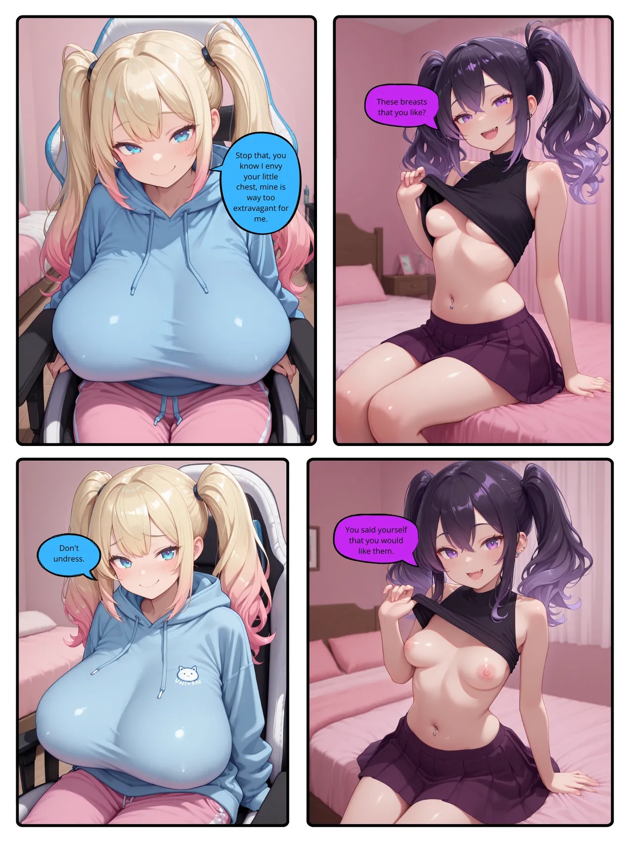 Sister's Best Friend Porn Comics english 04