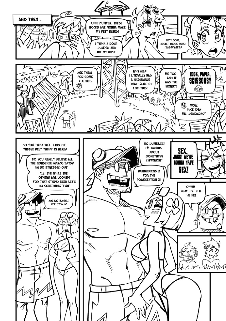 SkarpWorld Part 18: Tremors Porn Comics english 15