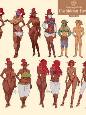 Sneaking Into The Forbidden Town Part 1 And 2 Porn Comics english 31