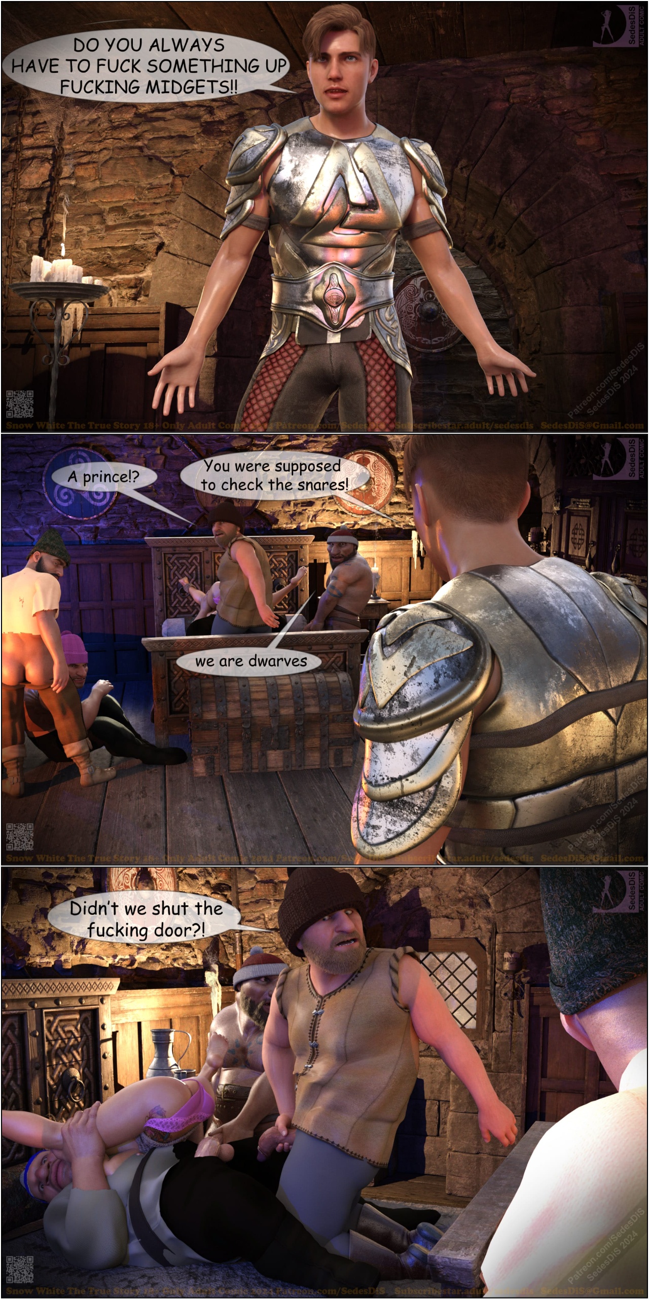 Snow White: The True Story Porn Comics english 53