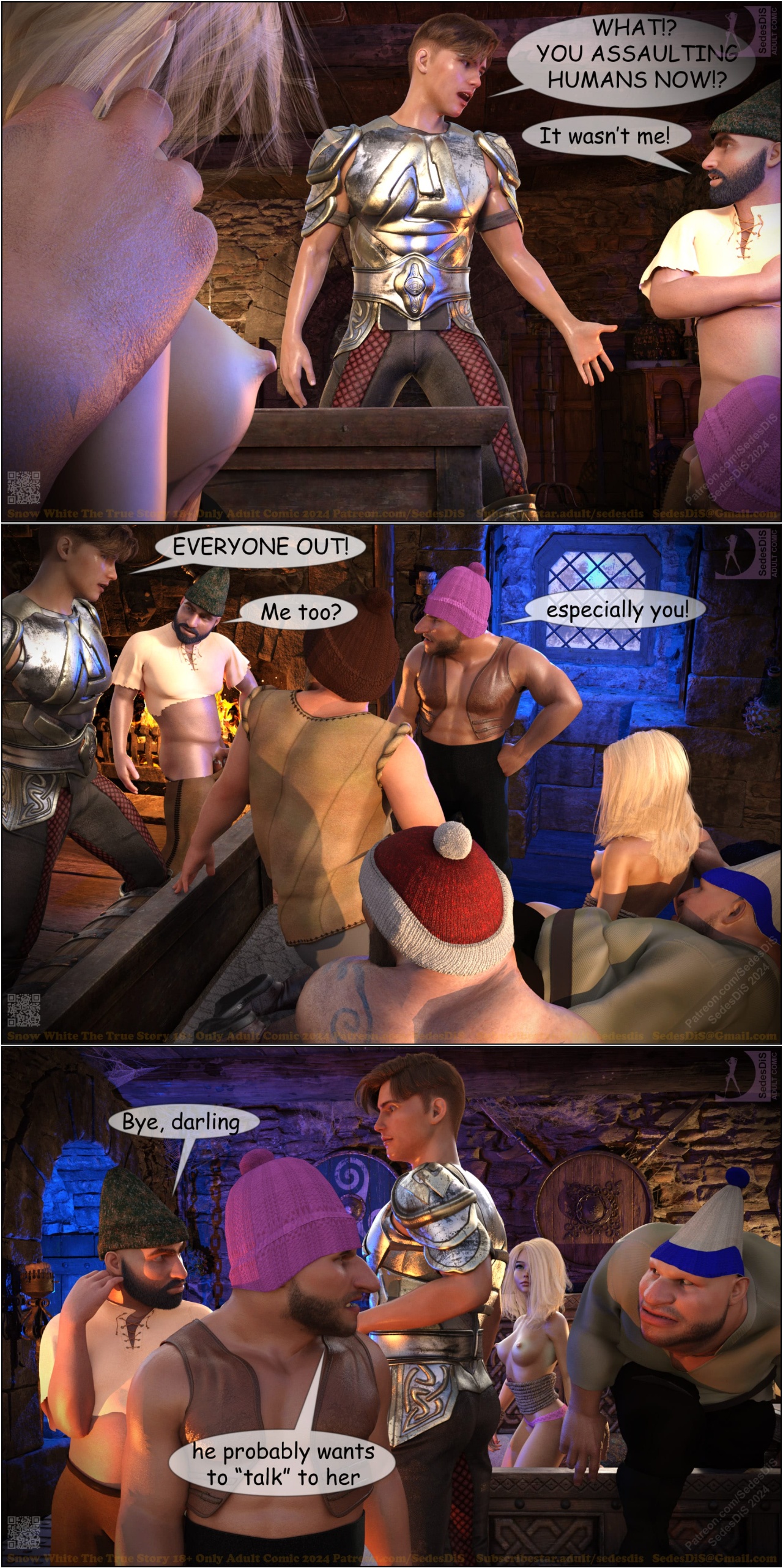 Snow White: The True Story Porn Comics english 56